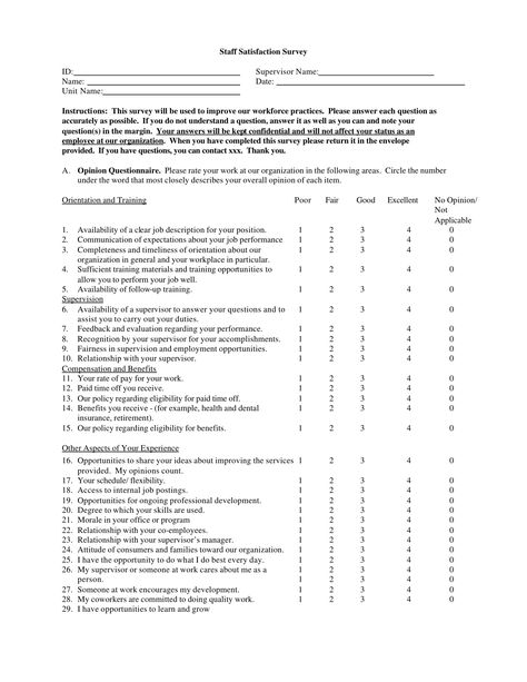 14+ Employee Satisfaction Survey Form Examples - Pdf, Doc for Employee Satisfaction Survey Template Word Employee Survey Questions, Employee Satisfaction Survey, Survey Questionnaire, Survey Form, Survey Template, Form Example, Best Match, Employee Satisfaction, Survey Questions