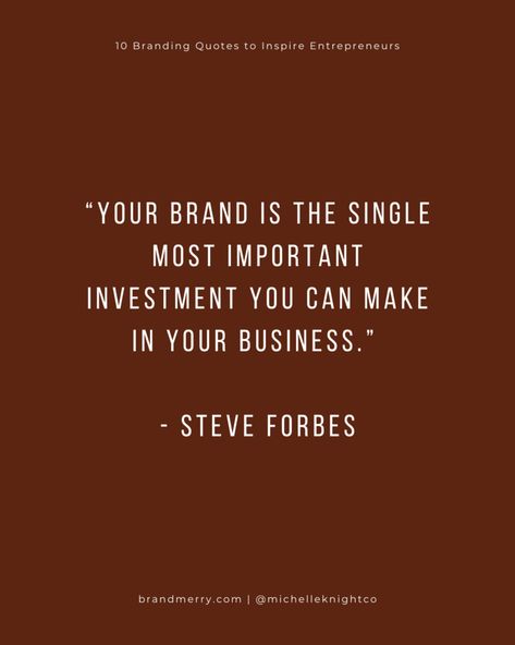 Brand Quotes, Personal Branding Inspiration, Branding Quotes, Coach Branding, Building Quotes, Small Business Quotes, Quotes To Motivate, Business Inspiration Quotes, Business Motivational Quotes