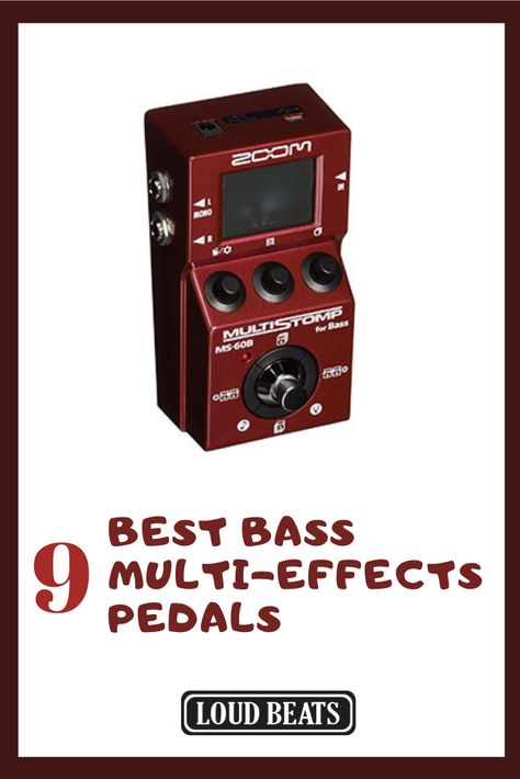 You dont need to buy any other dedicated pedal for compression or distortion; a multi-effect pedal does it all for you. In this article we are presenting a list of 9 best multi-effect pedals for bass along with the buying guide. Without further ado lets begin. #bass #music #multieffectpedals Bass Guitar Pedal Board, Bass Pedalboard, Guitar Pedal Board, Bass Pedals, Vintage Bass, Music Tech, Bass Music, Guitar Pedals, Effects Pedals