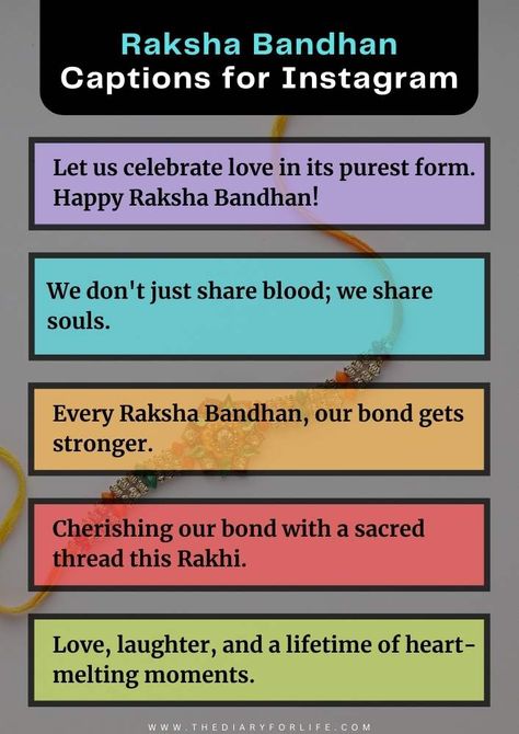 50+ Best Raksha Bandhan Captions For Instagram Raksha Bandhan Captions, Favorite Sibling, Happy Rakhi, Short Instagram Quotes, Clever Captions, Clever Captions For Instagram, Sibling Relationships, Happy Rakshabandhan, Captions For Instagram