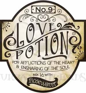 "Love Potion #9" Bottle Label Christian Halloween, Halloween Apothecary, Apothecary Labels, Potion Labels, Halloween Bottles, Etiquette Vintage, Halloween Potions, Anniversaire Harry Potter, Halloween Labels