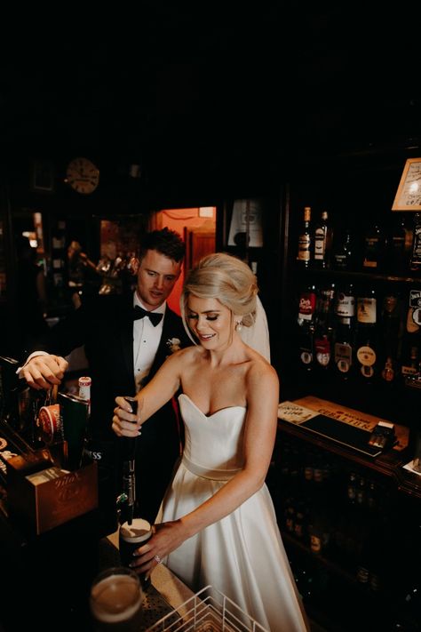 Irish pub wedding Bar Wedding Photos, Irish Pub Wedding, Irish Pub Wedding Reception, Irish Pub Engagement Photos, Pub Wedding Photos, Brewery Wedding Photos, Pub Wedding Reception, Brewery Wedding Photography, Irish Wedding Photography