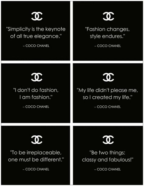 Chanel Quotes, Coco Chanel Quotes, Chanel Party, Frases Tumblr, Chanel Cruise, Beauty Tricks, Visual Statements, Fashion Quotes, 로고 디자인