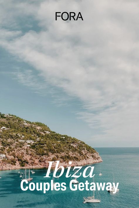 Ibiza Itinerary, Ibiza 2024, Travel Agent Career, Couples Trip, Couples Getaway, Europe Honeymoon, Romantic Cabin, Honeymoon Vacations, Best Honeymoon Destinations