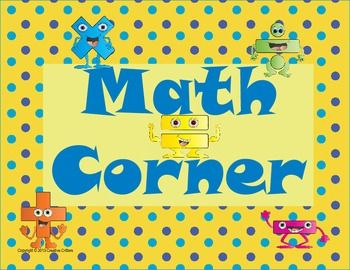 Posters: Math Corner, Math Stations, Maths Corner, Maths Station using our colourful dot backgrounds and number characters. Math Corner, Classroom Awards Certificates, Classroom Awards, Staying Safe Online, Text Frame, Spelling Bee, Award Certificates, Math Poster, Numeracy