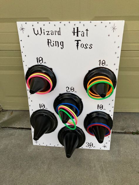 Harry Potter Class Party Ideas, Harry Potter Group Games, Harry Potter Theme Party Decoration Diy, Harry Potter Outdoor Games, Harry Potter Classroom Party, Harry Potter Carnival Games, Harry Potter Trunk Or Treat Ideas For Suv, Harry Potter Birthday Shirts, Hogwarts Party Games