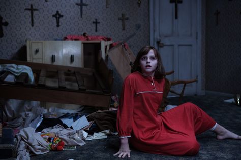 The Conjuring (2013) Enfield Poltergeist, Madison Wolfe, Conjuring Film, Conjuring 2, Upcoming Horror Movies, Dylan Mcdermott, Lorraine Warren, Connie Britton, Patrick Wilson