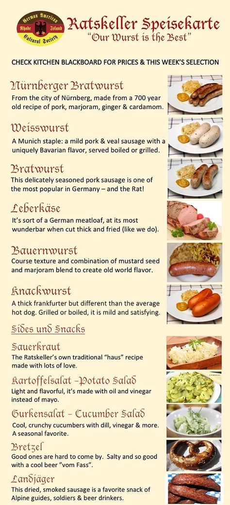 German Menu Ideas, Germany Project, German Meatloaf, Authentic German Food, German Restaurant, Linden Leaf, Germany Food, Travel Germany, Food Names