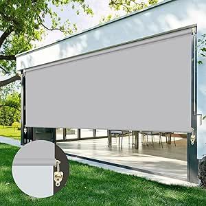 Privacy Screen For Deck, Pool Privacy, Privacy Screen Deck, Cordless Roller Shade, Gazebo Decorations, Patio Blinds, Outdoor Window, Backyard Shade, Screen Outdoor