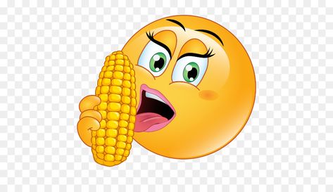 Smiley, Corn, Clip Art, Art