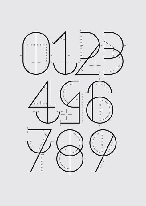 Illustration Design Graphique, Inspiration Typographie, Numbers Typography, 달력 디자인, Typography Images, Graphisches Design, Typography Logos, 타이포그래피 포스터 디자인, Cool Typography