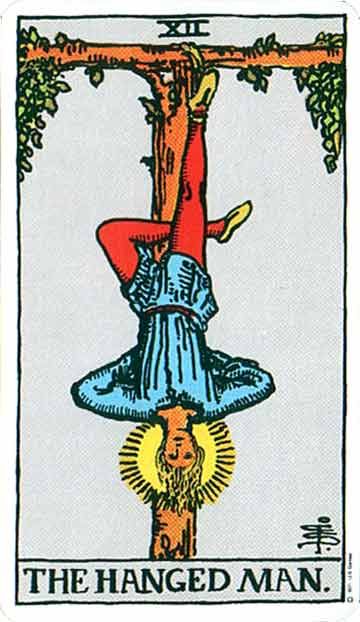 The Hanged Man | Daily Tarot Girl List Of Tarot Cards, Hanged Man Tarot, Strength Tarot, Hanged Man, Tarot Significado, Major Arcana Cards, The Hanged Man, Aleister Crowley, Rider Waite Tarot