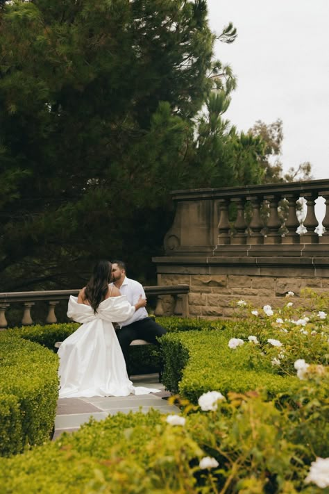 Engagement Photos Park, Engagament Photos, Classic Engagement Photos, Engagement Shoots Poses, Classy Engagement Photos, Greystone Mansion, Engagement Videos, Cute Engagement Photos, Couple Engagement Pictures