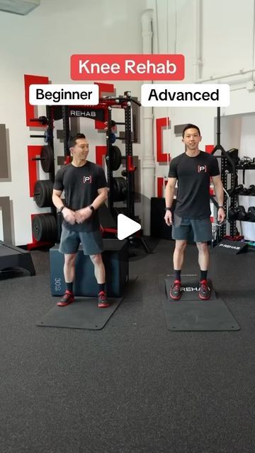 [P]rehab®️ on Instagram: "Level up your knee rehab with these progressions💪" Knee Rehab, Knee Dislocation Exercises, Knee Rehab Exercises, Pre Op Knee Replacement Exercises, How To Fix Hyperextended Knee Exercises, Prehab Exercises For Knee Replacement, Knee Bones, Fitness Activities, Level Up