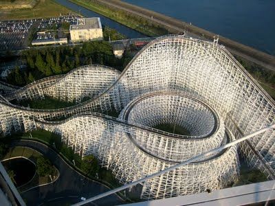 White Cyclone Park Playground, Amusement Park, Theme Park, Hammock, Sydney Opera House, Around The Worlds, Spa, Japan, Outdoor Furniture