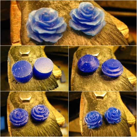 Wax Jewelry Carving Design, Wax Carving Ideas, Wax Carving Jewelry Tutorials, Metal Casting Jewelry, Wax Jewelry, Wax Carving Jewelry, Lost Wax Jewelry, Silversmithing Jewelry, Jewelry Wax