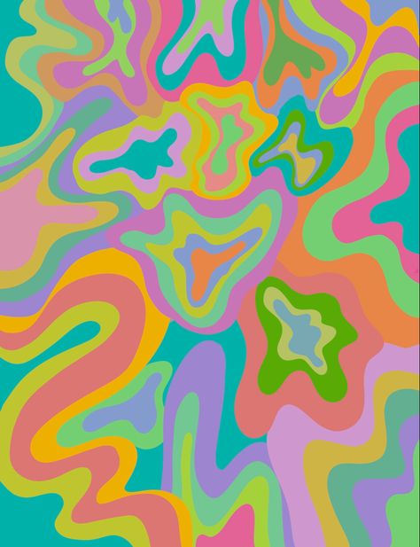 #art #procreate #doodle #aesthetic #color Trippy Procreate Art, Wacky Pomo, Funky Doodle, Trippy Colors, Doodle Aesthetic, Procreate Drawings, Story Concepts, Dragon Project, Shoe Patterns