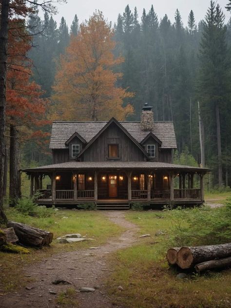 A Cabin In The Woods, Log Cabin Interior, Cabin Aesthetic, Log Cabin Rustic, Country Cabin, Cottage Cabin, Log Cabin Homes, A Cabin, Cabin In The Woods