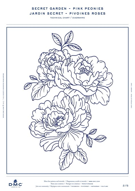 Illustrative Flower Tattoo, Small Tattoos Stencil, Peony Drawings, Tattoo Designs Stencil, Little Flower Tattoo, Flower Tattoo Stencils, Peony Flower Tattoos, Peonies Tattoo, Embroidery Template