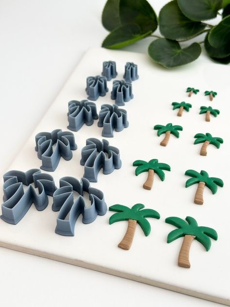 Somehow palm trees took all this time to make it to the top of the idea list but here they are :) Who's ready for summer? Coming May 10th at 12:01am ET. www.BloomMercantile.com #polymerclay #polymerclayearrings #polymerclaycutters #claycutters #polymerclayartist #clayartist #sculpeyclay #bloommercantile #clayearrings #diyearrings #polymerclaysupplies #polymerclaytools #polymerclayjewelry #clayjewelry Tree Mirror, Flamingo Float, Clay Supplies, Margarita Glasses, Sculpey Clay, Polymer Clay Tools, Be Gentle With Yourself, Lime Wedge, Mirror Set