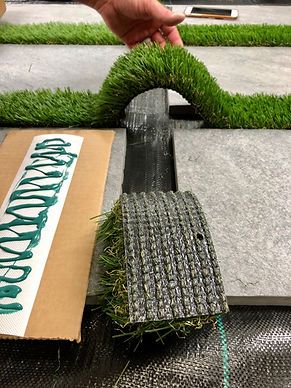 Concrete Curbing Landscaping, Patio With Plants, Paver Installation, Build Outdoor Furniture, Concrete Curbing, Landscaping Rock, Turf Installation, How To Install Pavers, Pavers Backyard