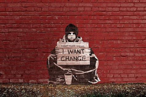 What do You Need to Know About Banksy Graffiti Artist Facts Easy Canvas Ideas, Wall Art Living Room Decor Ideas, Graffiti Type, Street Art Quotes, Home Editorial, Banksy Street Art, But Is It Art, Painting Music, Something Positive