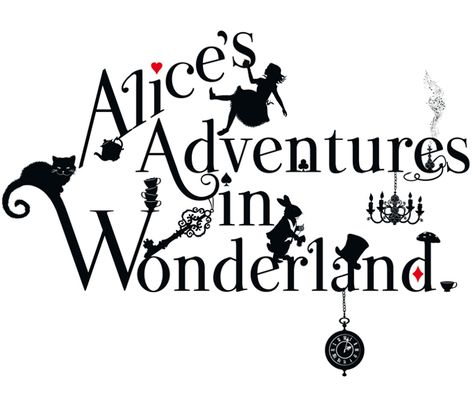 Alice's Adventures in Wonderland by Laura Barrett at Coroflot.com Alice In Wonderland Font, Alice In Wonderland Silhouette, Print Quotes, Concertina Book, Alice's Adventures In Wonderland, Alice Madness, Illustration Portfolio, Silhouette Illustration, Were All Mad Here