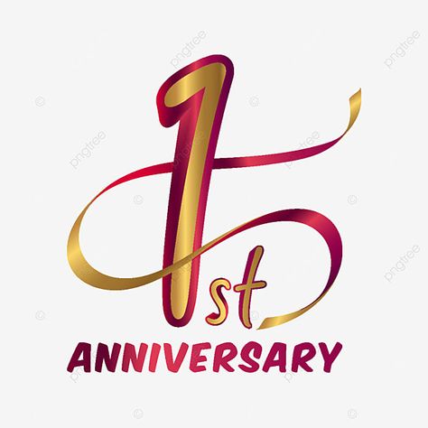 1st Anniversary Logo Design, 1st Anniversary Logo, Anniversary Clipart, Anniversary Png, Happy Birthday Logo, Happy Wedding Anniversary Wishes, Happy Marriage Anniversary, Birthday Logo, Anniversary Banner