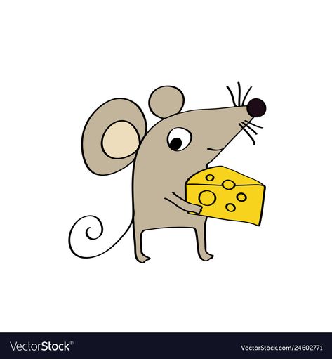 Cheese Vector, Cheese Drawing, Mouse Illustration, Birthday Party At Home, Mouse Drawing, Kids Interior Design, Mouse Crafts, 3rd Birthday Party, Party At Home