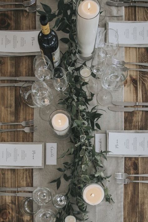 Wooden Trestle Table, Ceremony Songs, Marriage Day, Gray Photography, Grey Table, Wedding Table Decorations, Marriage Ceremony, London Wedding, White Candles