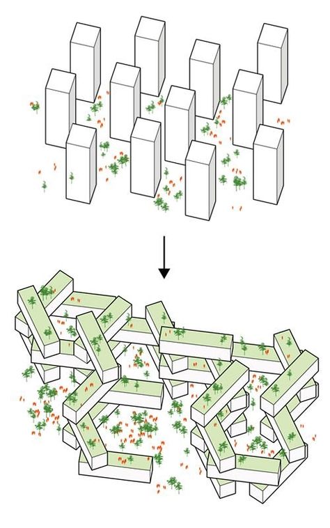 Architectural Diagrams, Conceptual Model Architecture, Urban Design Diagram, Urban Design Graphics, Urban Design Concept, Concept Models Architecture, Building Community, World Building, Conceptual Architecture