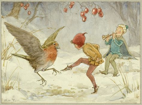 Margaret Tarrant "A Jolly Jig" | Margaret Winifred Tarrant (… | Flickr Elf Dance, Margaret Tarrant, Fairy Vintage, Fairy Images, Fairy Illustration, Vintage Fairy, Fairy Artwork, Fairies Elves, Vintage Fairies