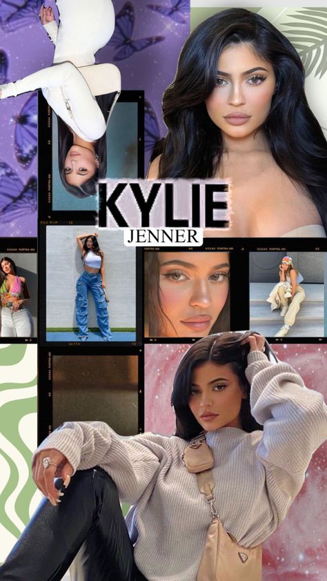 Kylie Jenner Wallpaper Aesthetic, Kelly Jenner, Kendall Jenner Wallpaper, Kylie Jenner Life, Jenner Family, Shirt Pant, King Kylie, Hello Kitty Iphone Wallpaper, Photo Wall Collage