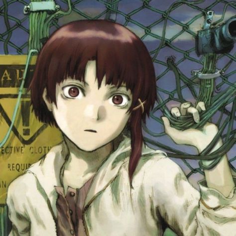 Lain Iwakura, Anime Nana, Serial Experiments Lain, Arte Grunge, Old Anime, Anime And Manga, An Anime, Cute Icons, Love Is All