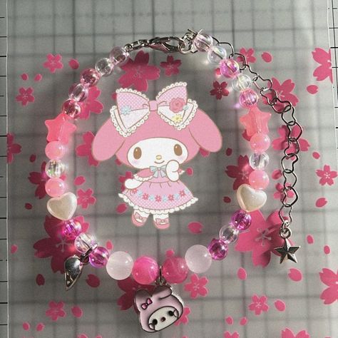 ♡ My Melody Heart Bracelets ♡ [SOLD, DM for customs] Available now on spellboundshoppe.com/🔗 in bio 🌸🤍🖤 $15 for both + shipping. Freebies and cute packaging included with every order! ✨🌙 🌸 #mymelody #sanrio #hellokitty #hkgirl #hellokittygirl #sanriogirl #custombracelet #handmade #handmadejewelry #handmadebracelets #hkbracelet #pink #girly #coquette My Melody Bracelet, Heart Bracelets, Girly Coquette, College Fits, Bracelets Set, Birthday List, My Melody, Cute Packaging, Custom Bracelets