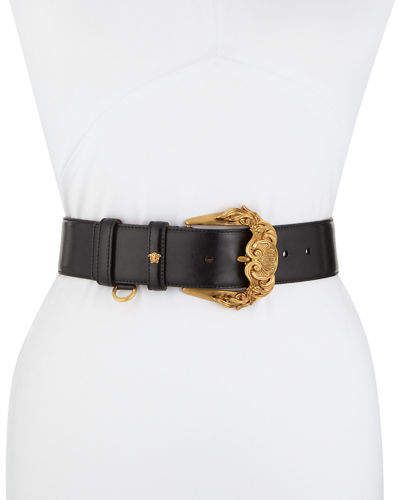 Versace Collection Baroque Buckle Leather Belt Versace Outfit Women, Luau Costume, Versace Furniture, Versace Pattern, Versace Baroque, Hawaiian Clothing, Versace Perfume, Versace Chain, Luau Birthday Party