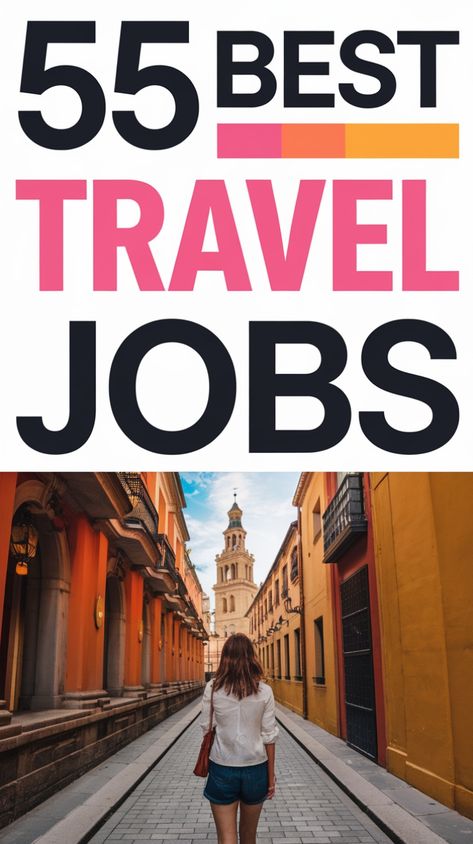 pin showing ways to make money with side hustles by getting paid with travel jobs Jobs Ideas, Find Your Dream Job, Online Jobs For Moms, Nomadic Lifestyle, Travel Careers, Work From Home Careers, International Jobs, Stay At Home Jobs, Travel Jobs