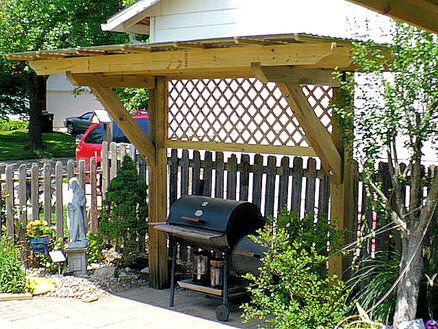 Grill Gas, Bbq Shed, Garden Decking, Outdoor Grill Area, Small Pergola, Outdoor Bbq Area, Outdoor Grill Station, Grill Gazebo, Cheap Pergola