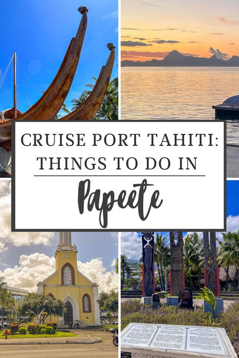 Read our things to do in Papeete, Tahiti guide. Is Papeete worth visiting? See Tahiti on your own from the Papeete Cruise Port. About Papeete Beaches and Tahiti excursions. Enjoy Papeete's food trucks. Use the Papeete Ferry Terminal to explore from Papeete to Bora Bora and Papeete to Mo'orea in French Polynesia. We have all the things to see in Tahiti. Plus the Best Time to Visit French Polynesia! Papeete Tahiti French Polynesia, Tahiti Cruise, Papeete Tahiti, French Polynesian Islands, Kailua Kona Hawaii, Tahiti Travel, Tahiti French Polynesia, Ferry Terminal, Polynesian Islands