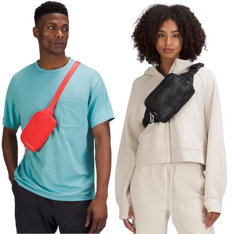 For a limited time, get the rarely in stock Lululemon Belt Bags for men and women. Choose from items like the Mini Belt Bag for ONLY $38 or the Everywhere Be… Lululemon Bag, Mini Belt Bag, Lululemon Bags, Everywhere Belt Bag, Bags For Men, Belt Bags, Back In Stock, In The Gym, Travel Essentials