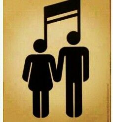 Music couple Marching Band Couples, Katy Evans, Music Jokes, Band Nerd, Band Geek, Bathroom Sign, Music Photo, Music Design, Music Therapy