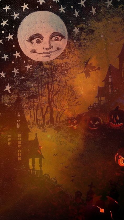 #fyp #halloween #pumpkin #orange #wallpaper #background Orange Cat Halloween Wallpaper, Whimsical Halloween Wallpaper, Halloween Wallpaper Aesthetic Vintage, Bright Halloween Wallpaper, Retro Spooky Wallpaper, Nostalgic Halloween Wallpaper, Autumn Vintage Wallpaper, Halloween Floral Background, Gothic Thanksgiving Wallpaper