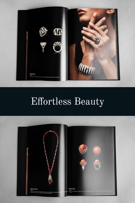 Jewellery Catalogue Design Layout, Jewellery Catalogue Design, Luxury Catalogue, Jewellery Brochure, Jewellery Catalogue, Jewellery Magazine, Cartier Jewellery, Catalog Design Layout, Catalogue Layout