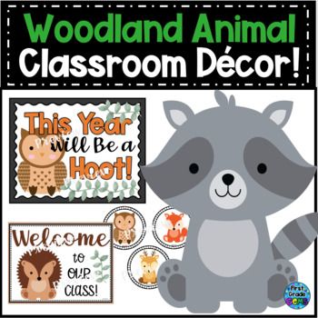 Get ready for back to school or anytime with this fun woodland or forest animal themed classroom door, classroom decor, or bulletin board resource including different labels, signs, and posters!Students will love seeing their name or photo displayed on the classroom door or bulletin board with these beautiful woodland animals!What a great way to welcome students and also coordinate with your fun woodland or forest animal classroom theme!These woodland animal themed materials would be an adorable Animal Classroom Theme, Good Work Display, Woodland Classroom Theme, Animal Themed Classroom, Forest Theme Classroom, Animal Classroom, Superhero Classroom Decorations, Woodland Classroom, Frog Classroom