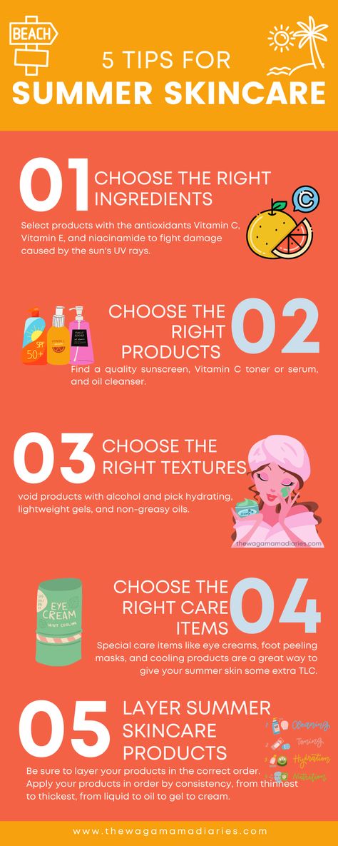 Summer Skincare Tips, Oily Skin Tips, Summer Skincare Products, Makeup Skincare Routine, Sunscreen Tips, Spa Ceylon, Seasonal Skincare, Beauty Self Care, Summer Skin Care Tips