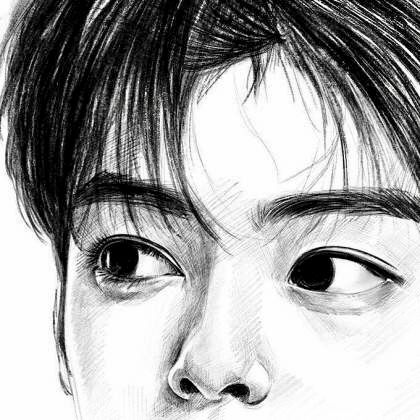 Eunwoo Painting, Drawing Cha Eun Woo, Eunwoo Drawing Pencil, Cha Eun Woo Drawing Pencil, Cha Eun Woo Sketch Drawing, Eunwoo Sketch, Cha Eunwoo Drawing, Cha Eun Woo Sketch, Cha Eun Woo Drawing