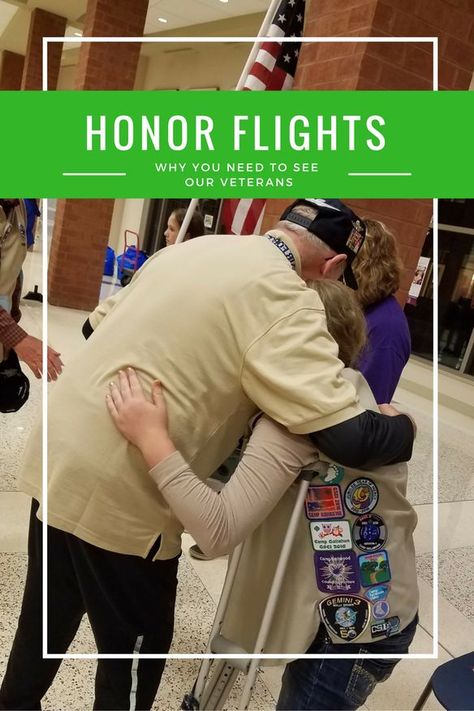 Honor Flights: Why our children need to see our nation's #veterans #patriotism #veteransday #patriotic #honorflight Flight Planning, Letters To Veterans, Veterans Day Images, Veteran Husband, American Legion Auxiliary, Scout Projects, Honor Flight, Usmc Veteran, I Will Do It