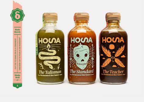 Fermented Hot Sauce, Hot Sauce Packaging, Chips Brands, Food Graphic Design, Chilli Sauce, Pretty Packaging, Bottle Packaging, Creative Packaging, The Pacific Northwest