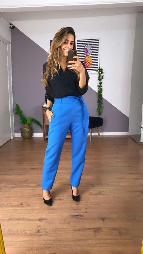 Royal Blue Work Pants Outfit, Royal Blue Dress Pants Outfit, Royal Blue Pants Outfit Work, Blue Dress Pants Outfit, Blue Pants Work Outfit Women, Royal Blue Pants Outfit, Blue Pants Outfit, Pants Outfit Work, Dress Pants Outfits