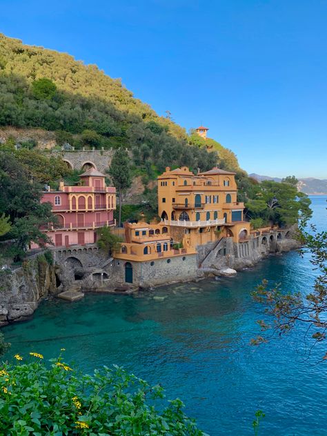 Italian Views Aesthetic, European Wallpaper Aesthetic, Italian Wallpaper Aesthetic, Italy House Aesthetic, Portofino Italy Aesthetic, Italy Vibes, Italy Aesthetic, Europe Summer, Dream Travel Destinations